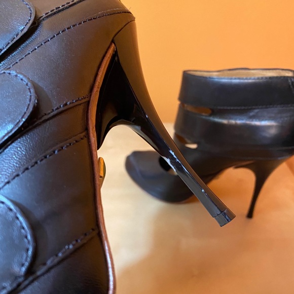 LAMB Strappy Leather Heels - Picture 7 of 10